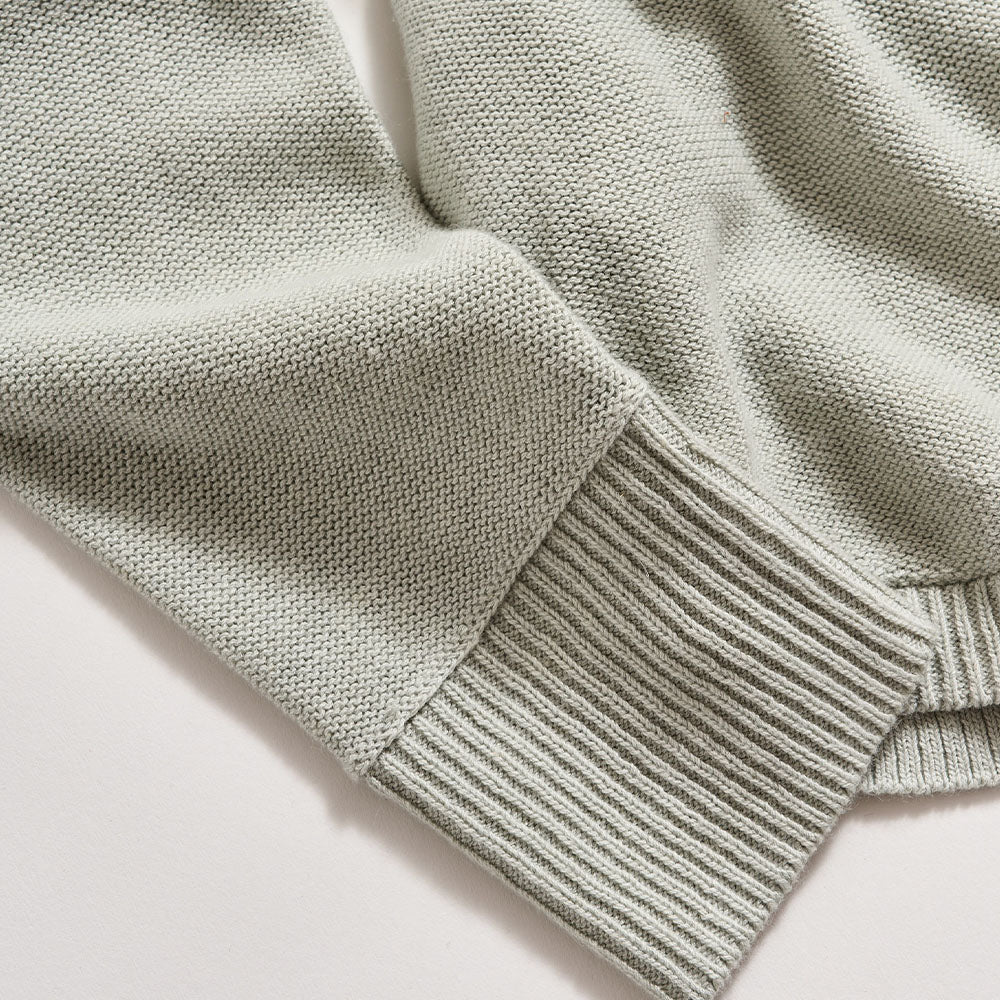 Cotton Linen Shirttail Sweater Aloe Billy Reid