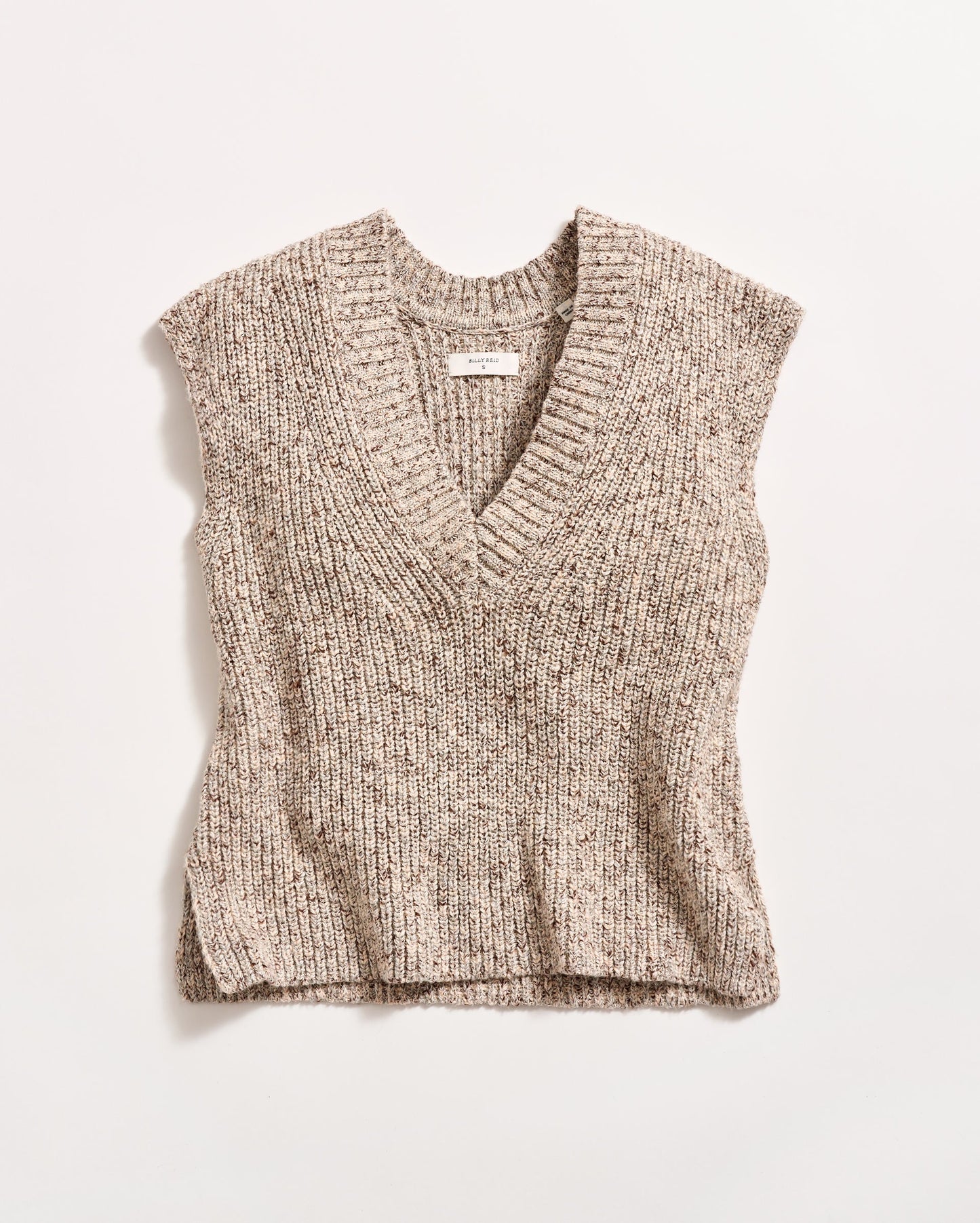 Marled V Neck Shell Multi Billy Reid