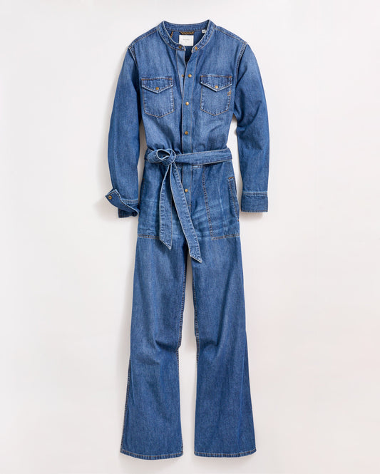 Denim Jumpsuit Indigo Billy Reid