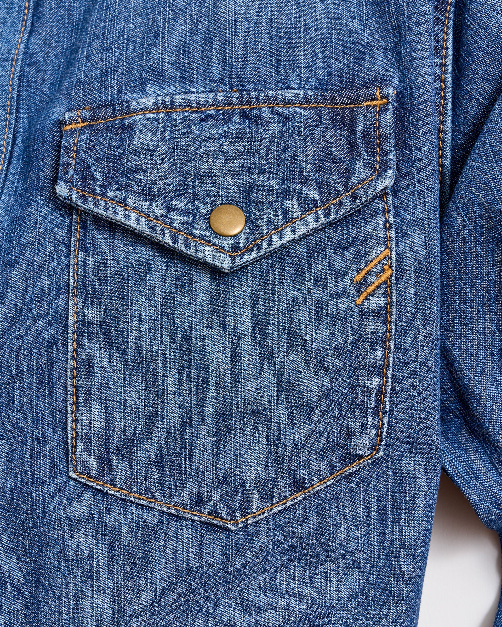 Denim Jumpsuit Indigo Billy Reid