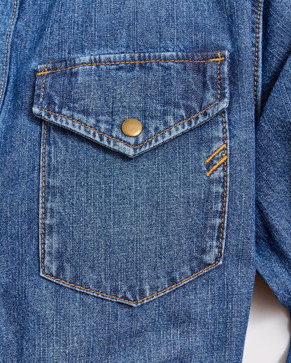 Denim Jumpsuit Indigo Billy Reid