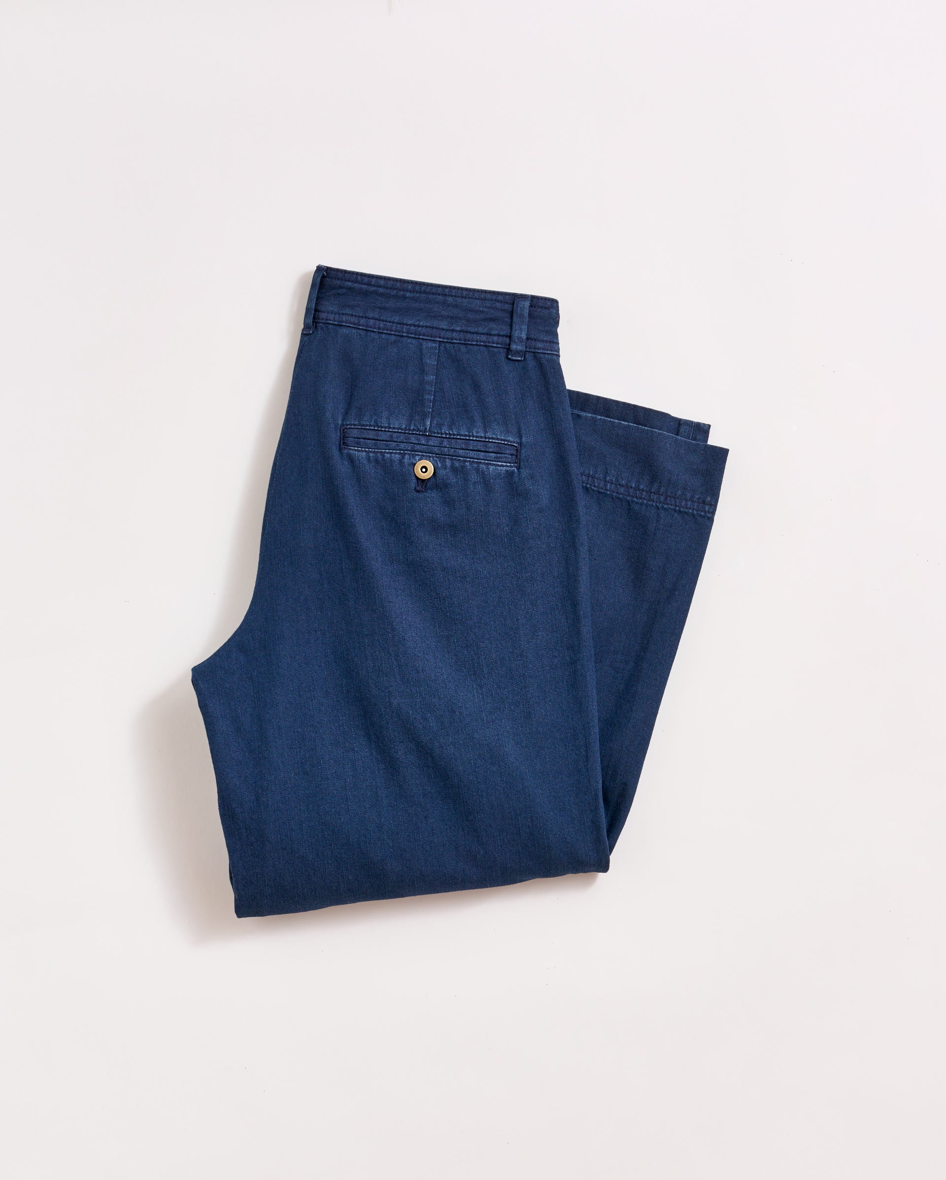 Denim Wide Leg Trouser Navy Billy Reid