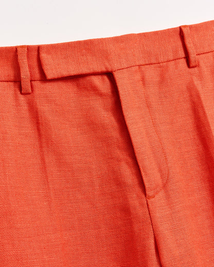 Wide Leg Flat Front Trouser Sunset Billy Reid