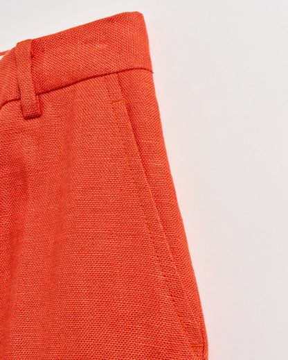 Wide Leg Flat Front Trouser Sunset Billy Reid