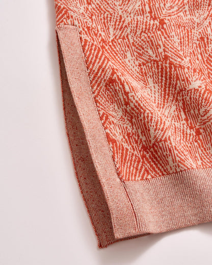 Jacquard Sweater Skirt Sunset/Sand Billy Reid