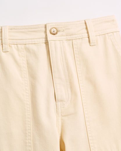 Wide Leg Utility Pant Ivory Billy Reid