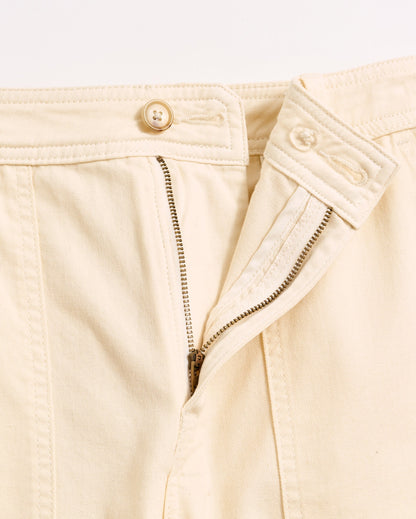 Wide Leg Utility Pant Ivory Billy Reid