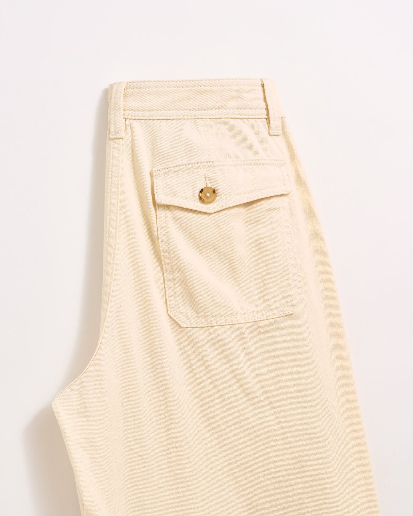Wide Leg Utility Pant Ivory Billy Reid