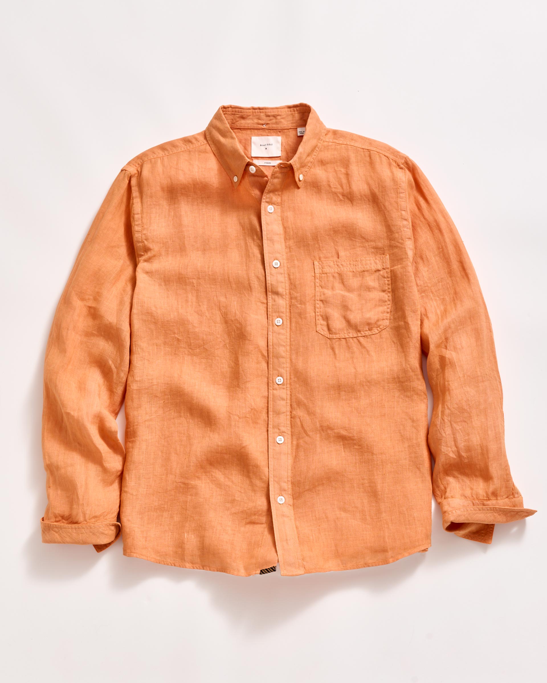 Tuscumbia Linen Shirt Button Down Pheasant Billy Reid