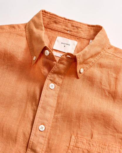 Tuscumbia Linen Shirt Button Down Pheasant Billy Reid
