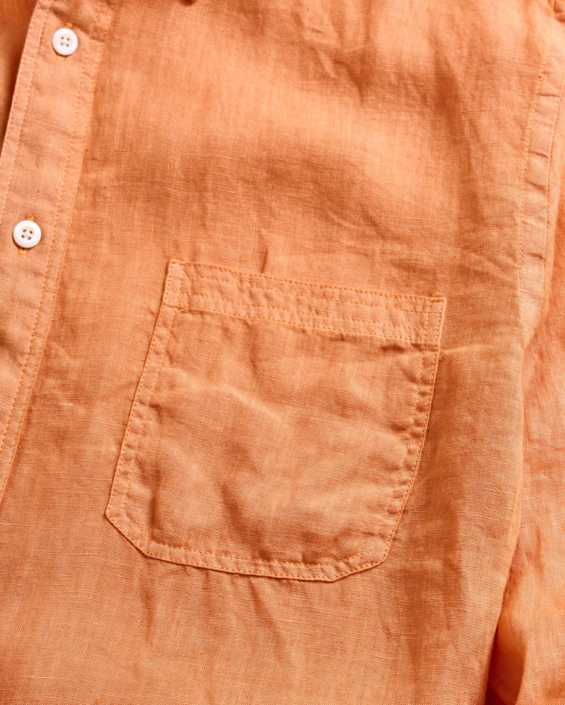 Tuscumbia Linen Shirt Button Down Pheasant Billy Reid