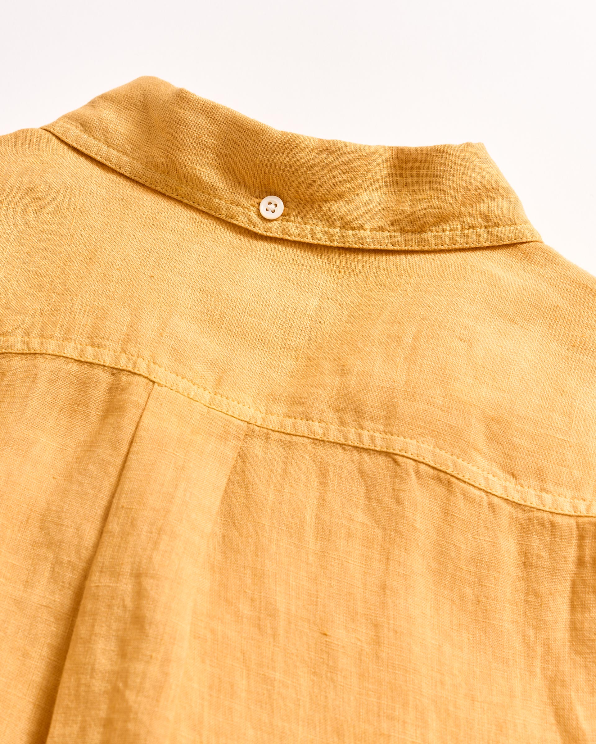 Tuscumbia Linen Shirt Button-Down Honey Billy Reid