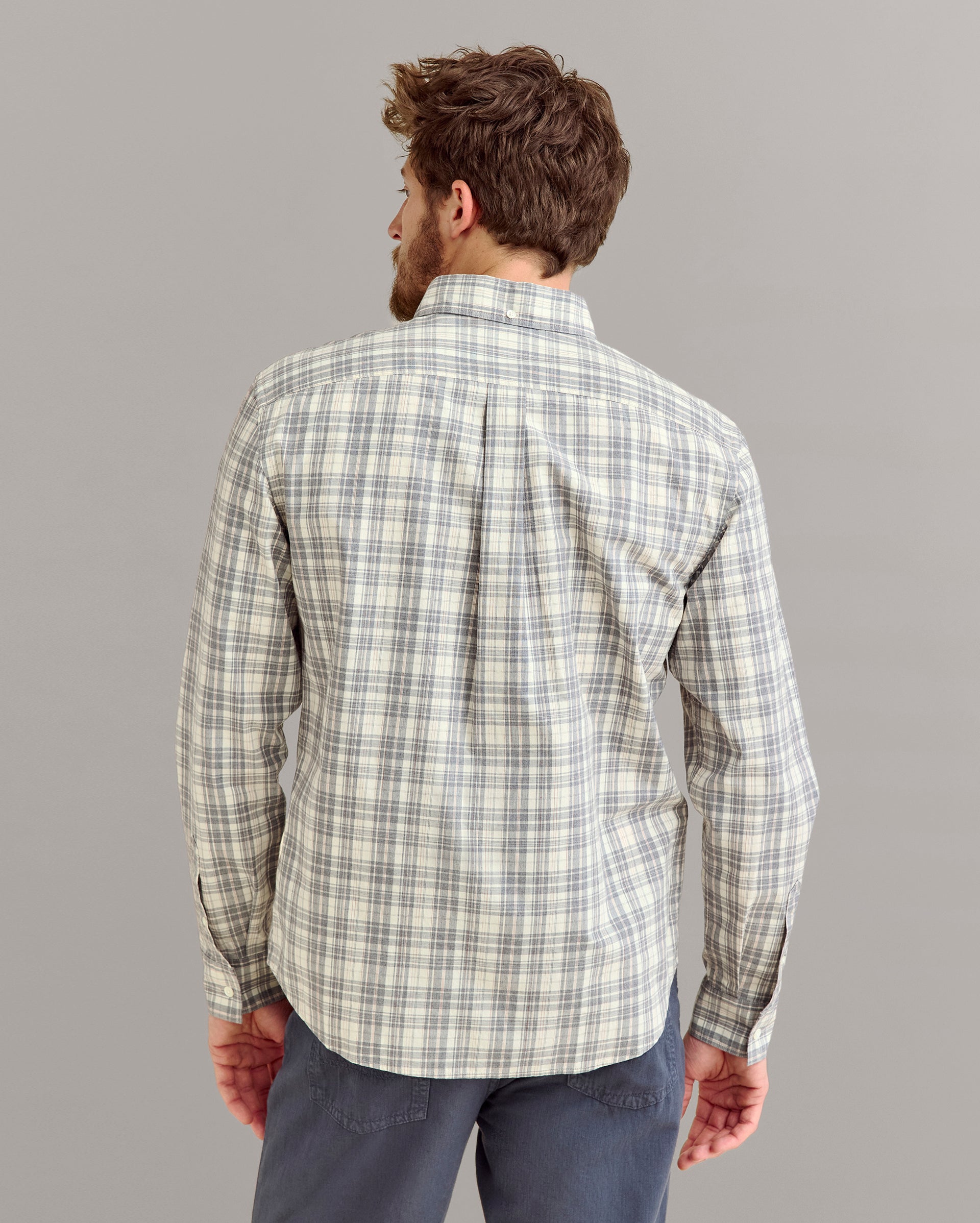 Plaid Tuscumbia Shirt Button Down Multi Billy Reid