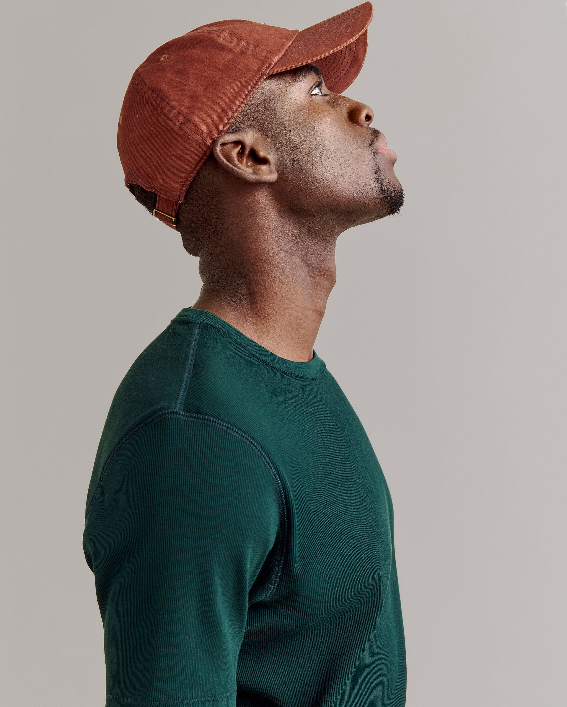 Short Sleeve Rib Crew Scarab Billy Reid