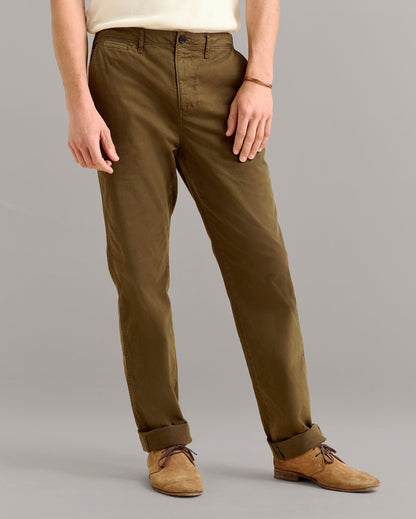 Chino Pant Dark Olive Billy Reid