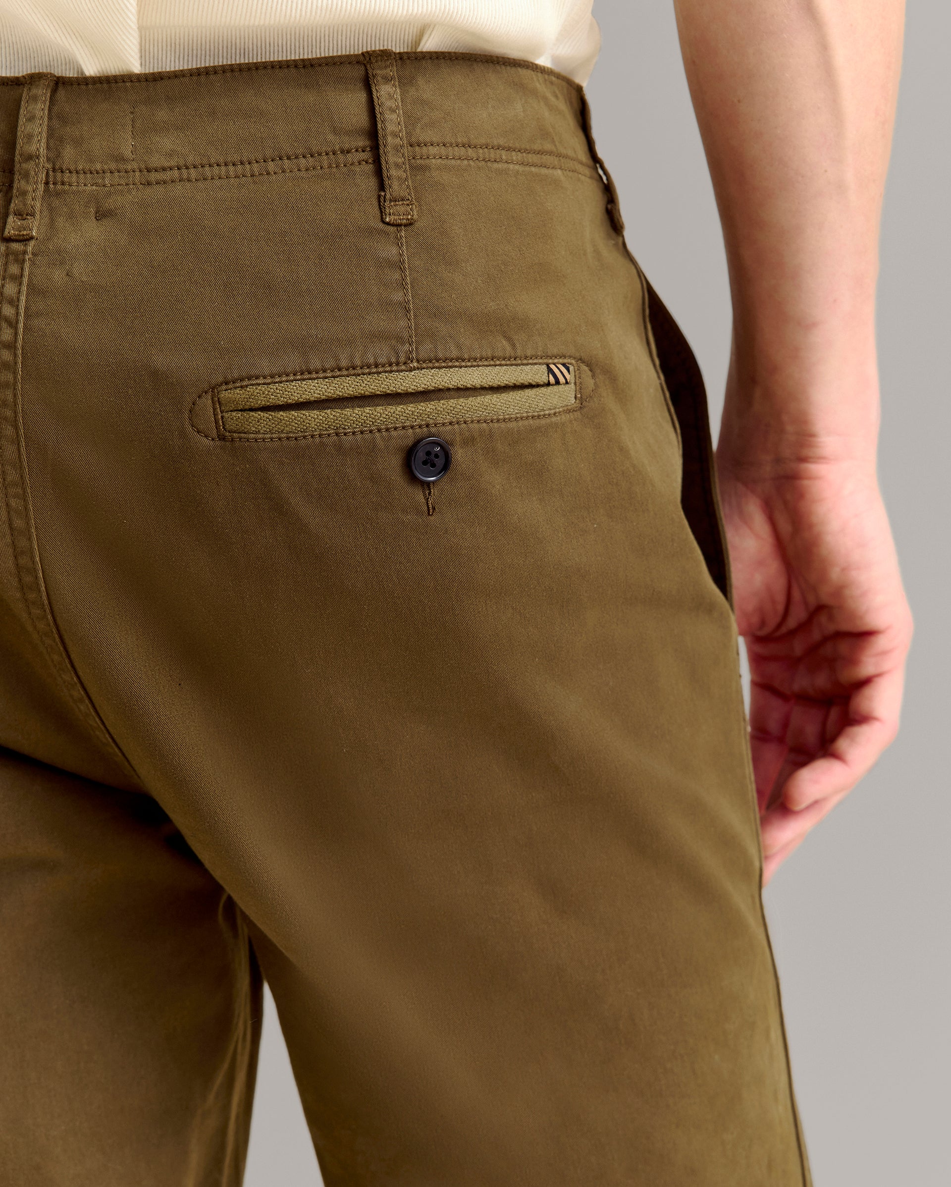 Chino Pant Dark Olive Billy Reid