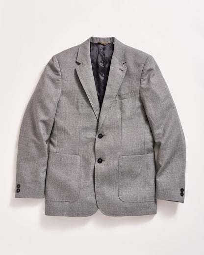 Textured Walton Jacket Grey Billy Reid