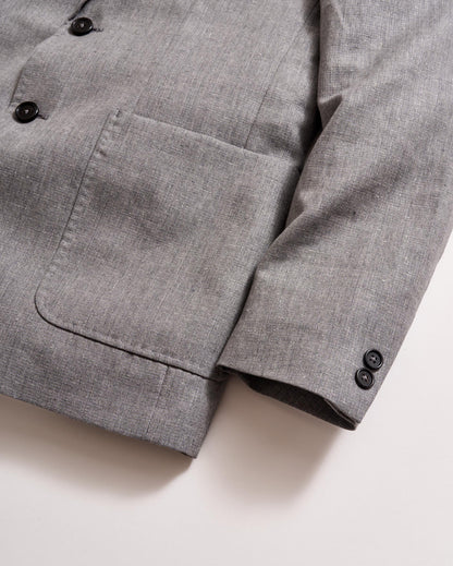 Textured Walton Jacket Grey Billy Reid