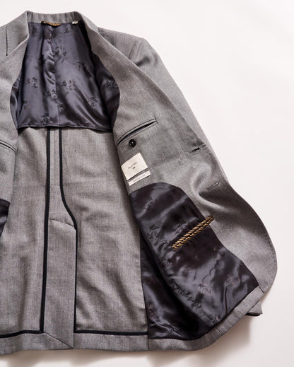 Textured Walton Jacket Grey Billy Reid