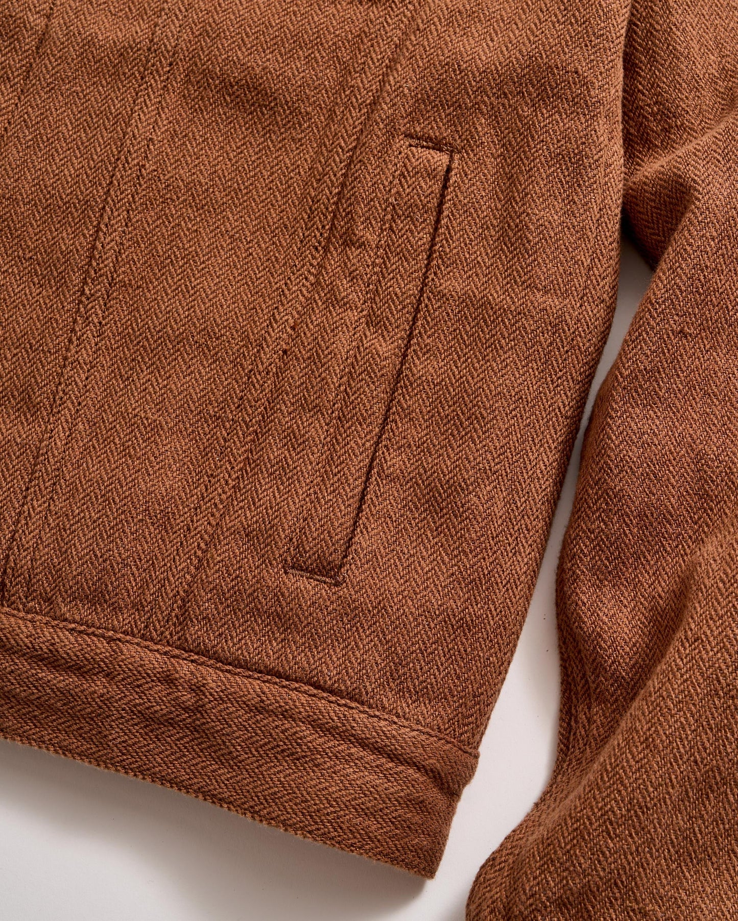 Tupelo Trucker Jacket Oak Brown/Chocolate Billy Reid