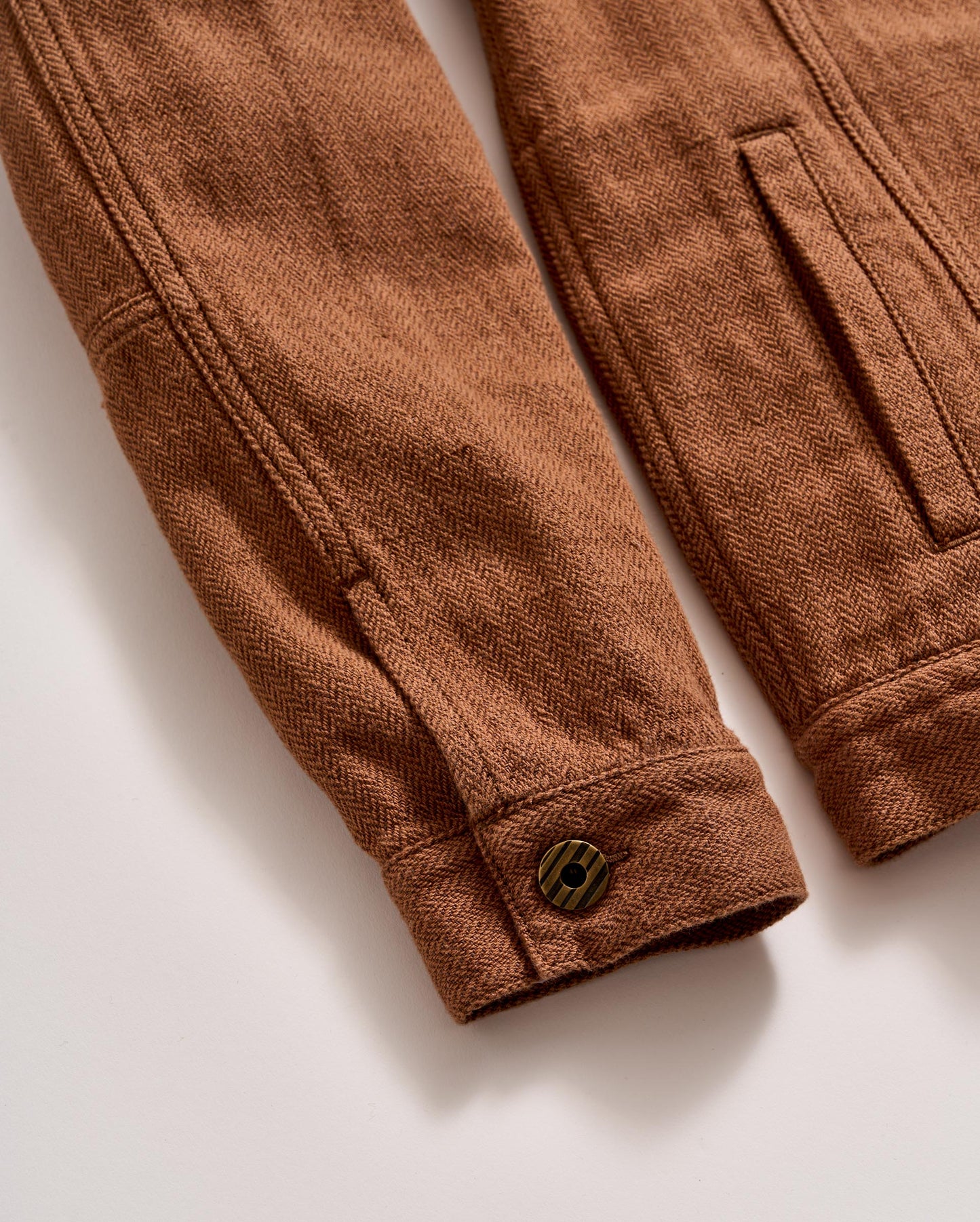 Tupelo Trucker Jacket Oak Brown/Chocolate Billy Reid