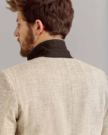 Thatch Weave Archie Jacket Khaki Billy Reid