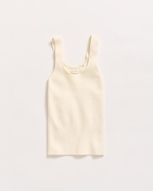 Transfer Rib U Tank Ivory Billy Reid