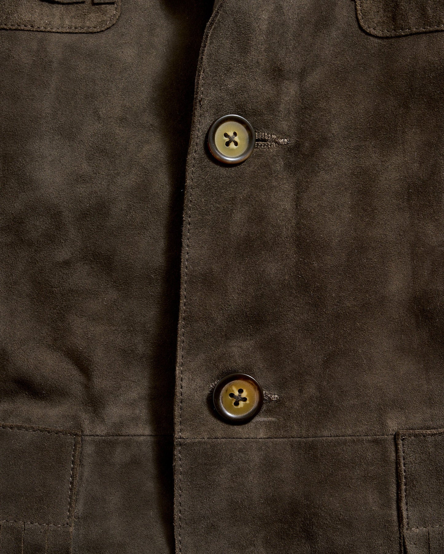 Fringe Suede Blazer Evergreen Billy Reid
