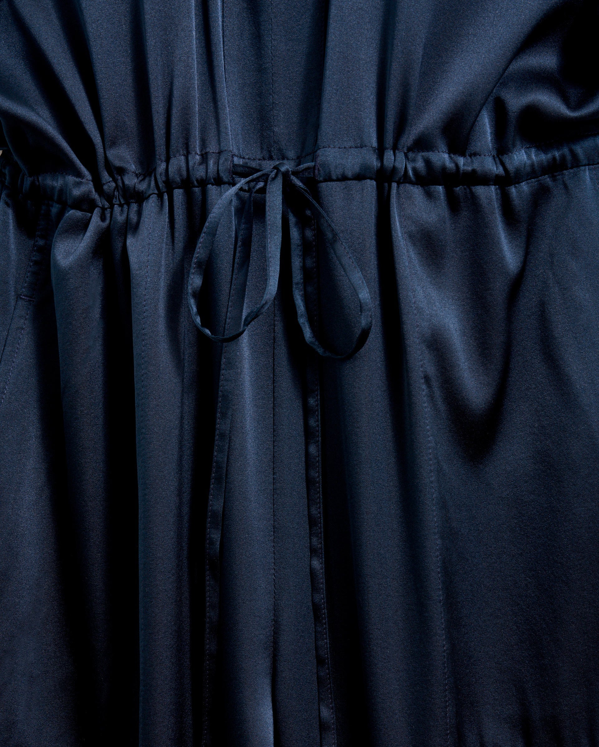 Silk Jumpsuit Navy Billy Reid