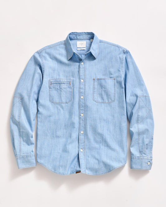 Chambray Field Shirt Chambray Billy Reid