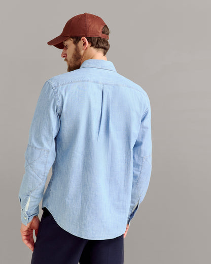 Chambray Field Shirt Chambray Billy Reid