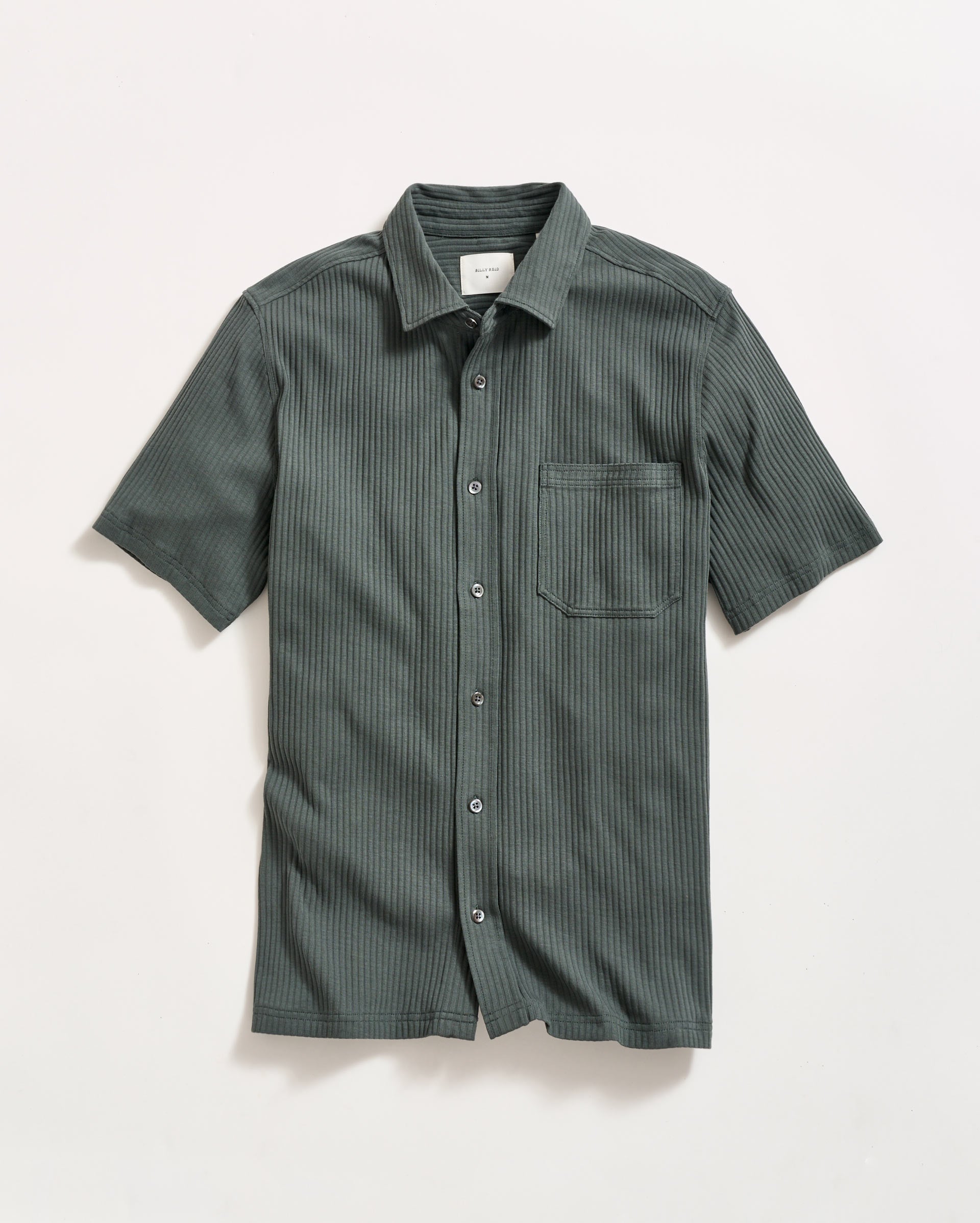 Short Sleeve Knit Treme Shirt Petrol Billy Reid