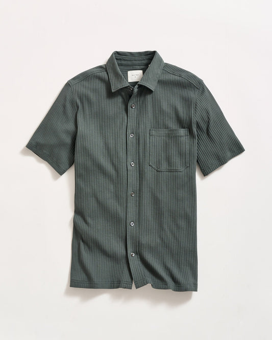 Short Sleeve Knit Treme Shirt Petrol Billy Reid