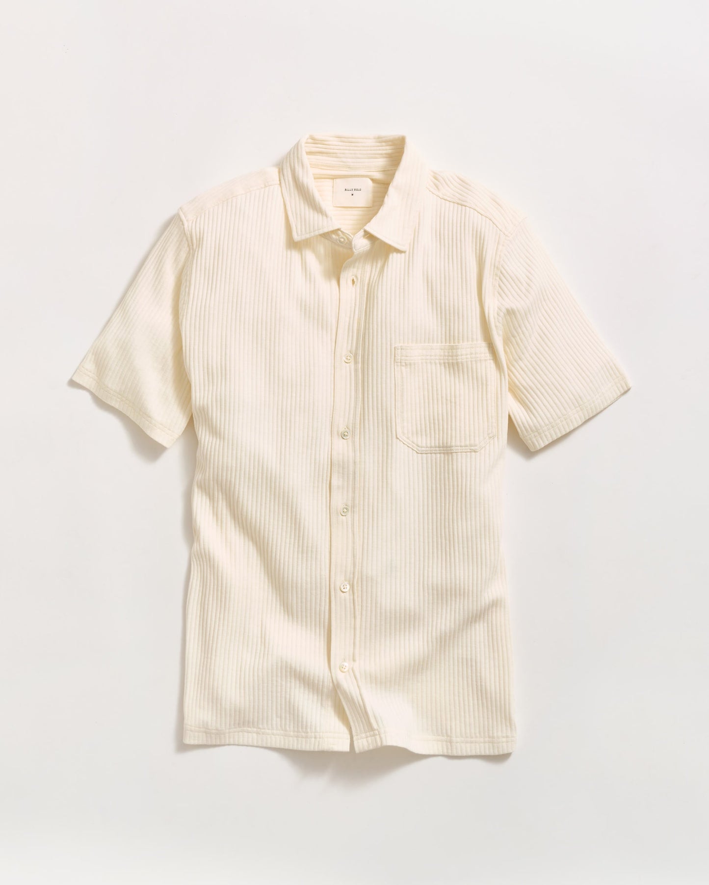 Short Sleeve Knit Treme Shirt Tinted White Billy Reid