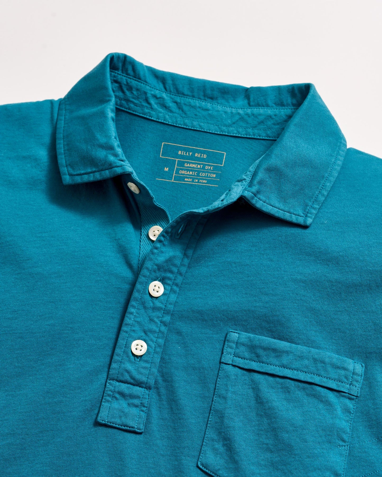 Pensacola Polo Lake Blue Billy Reid