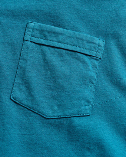 Pensacola Polo Lake Blue Billy Reid
