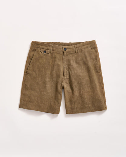 Slub Cotton Moore Short Moss Green Billy Reid