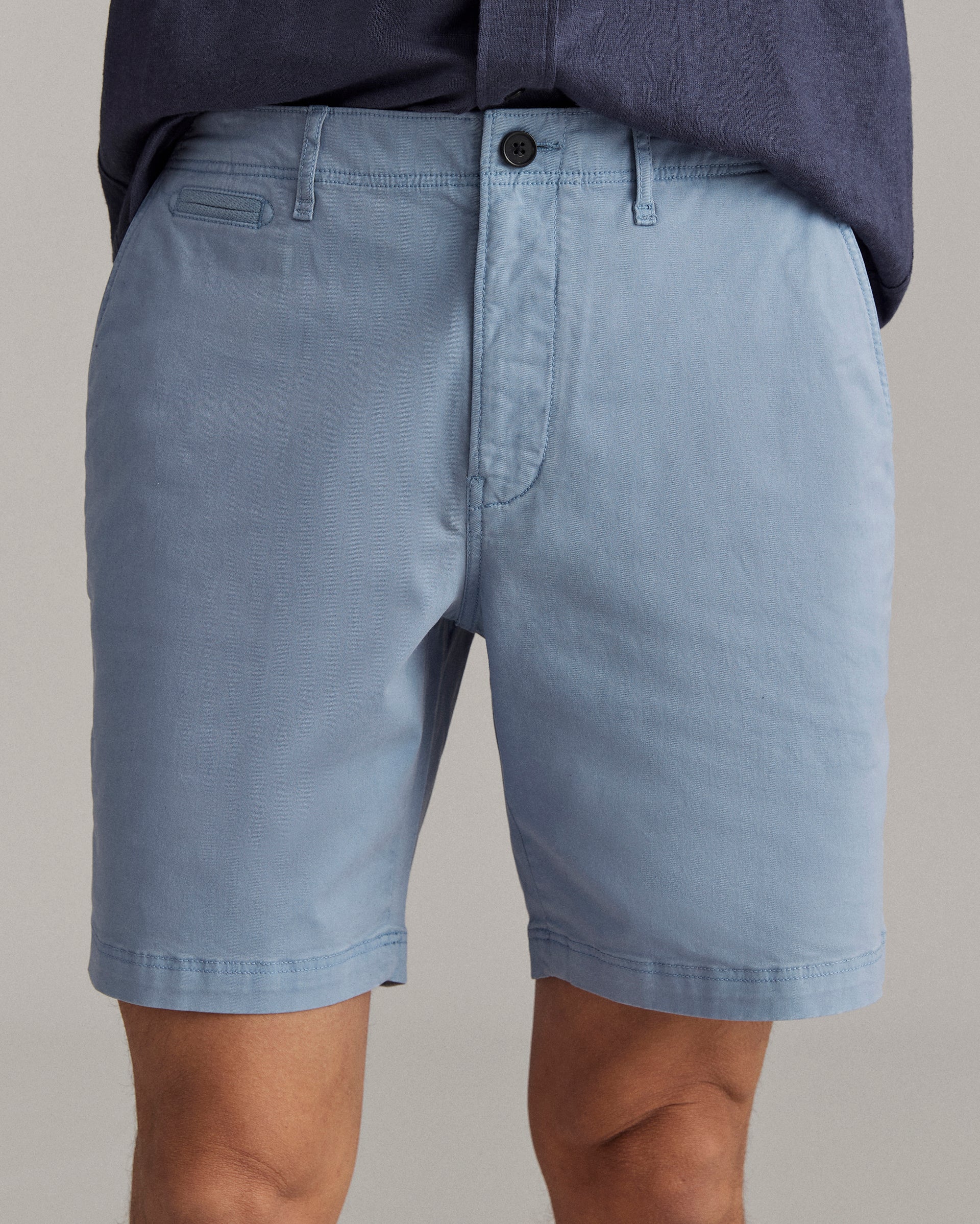Chino Short Faded Denim Billy Reid