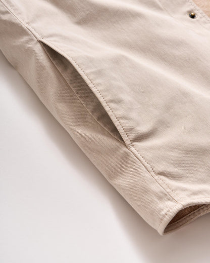 Pincord Roy Shirt Jacket Khaki/Tinted White Billy Reid