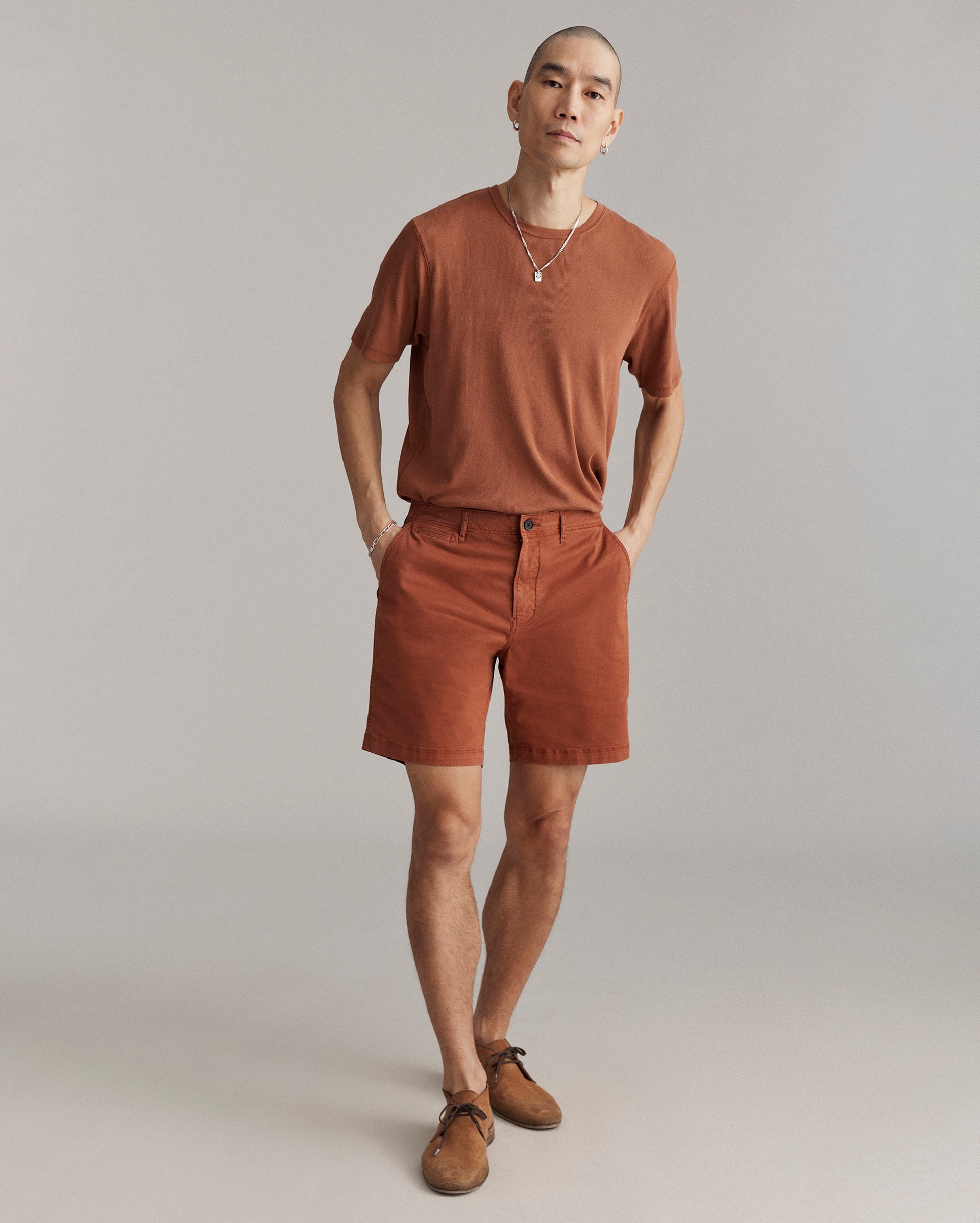 Chino Short Spice Brown Billy Reid