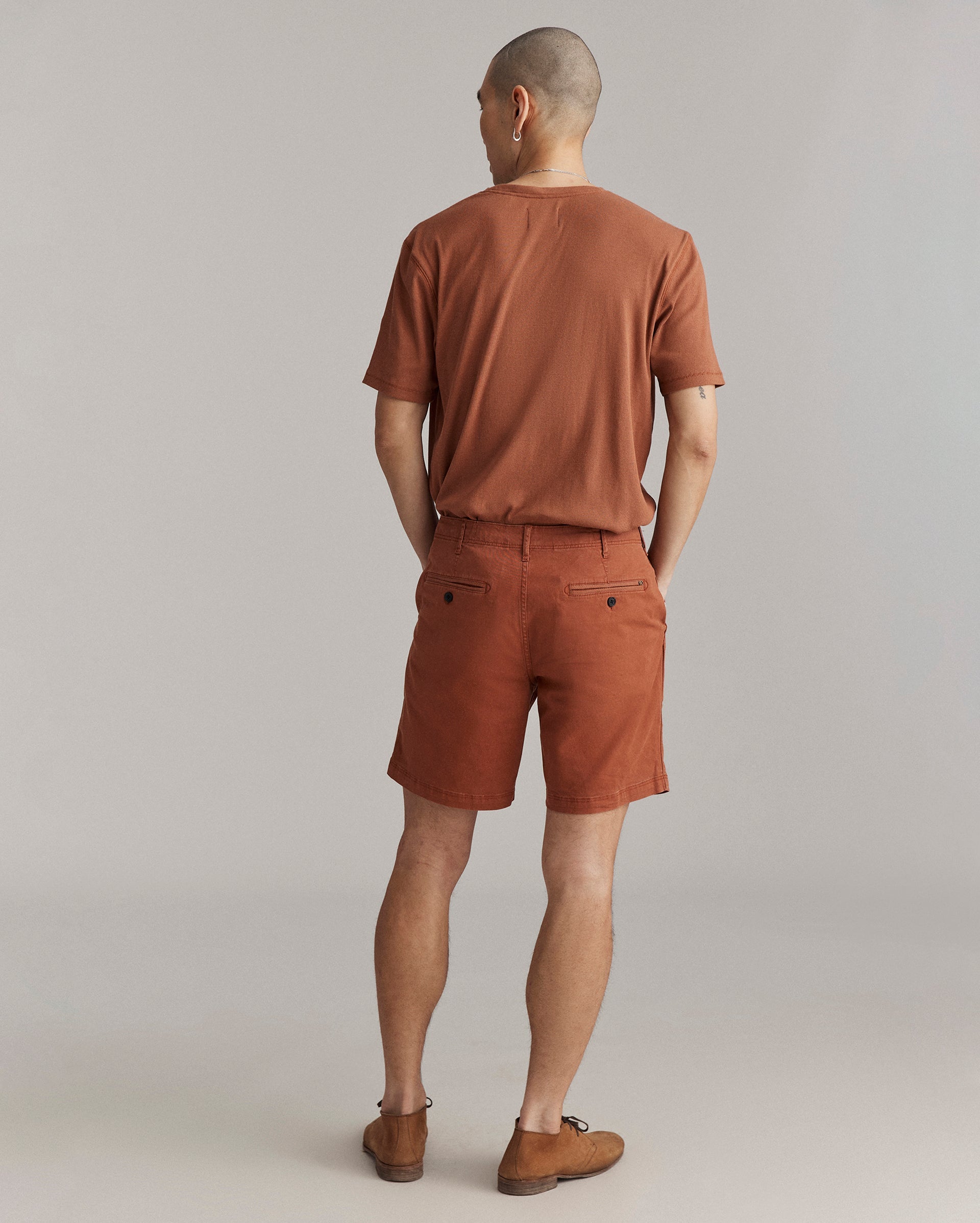 Chino Short Spice Brown Billy Reid