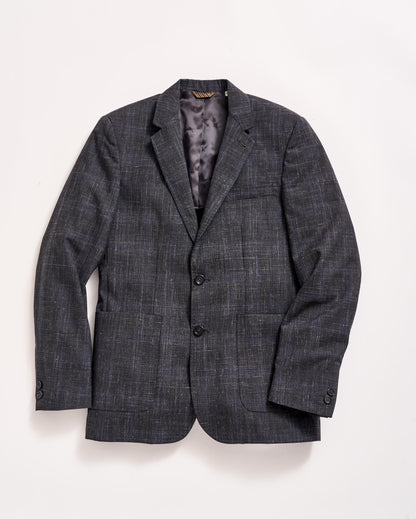 Crosshatch Walton Jacket Asphalt Billy Reid