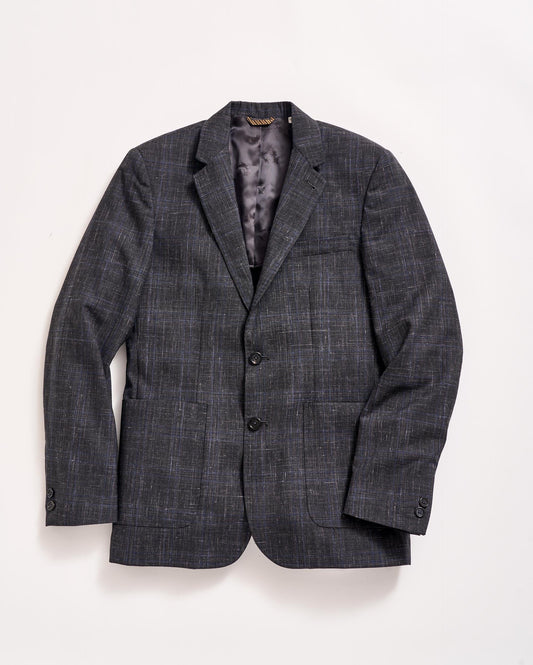 Crosshatch Walton Jacket Asphalt Billy Reid
