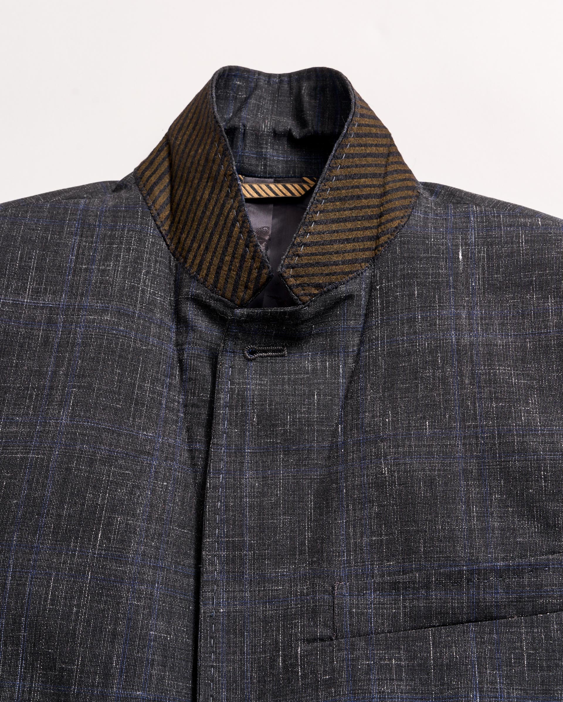 Crosshatch Walton Jacket Asphalt Billy Reid