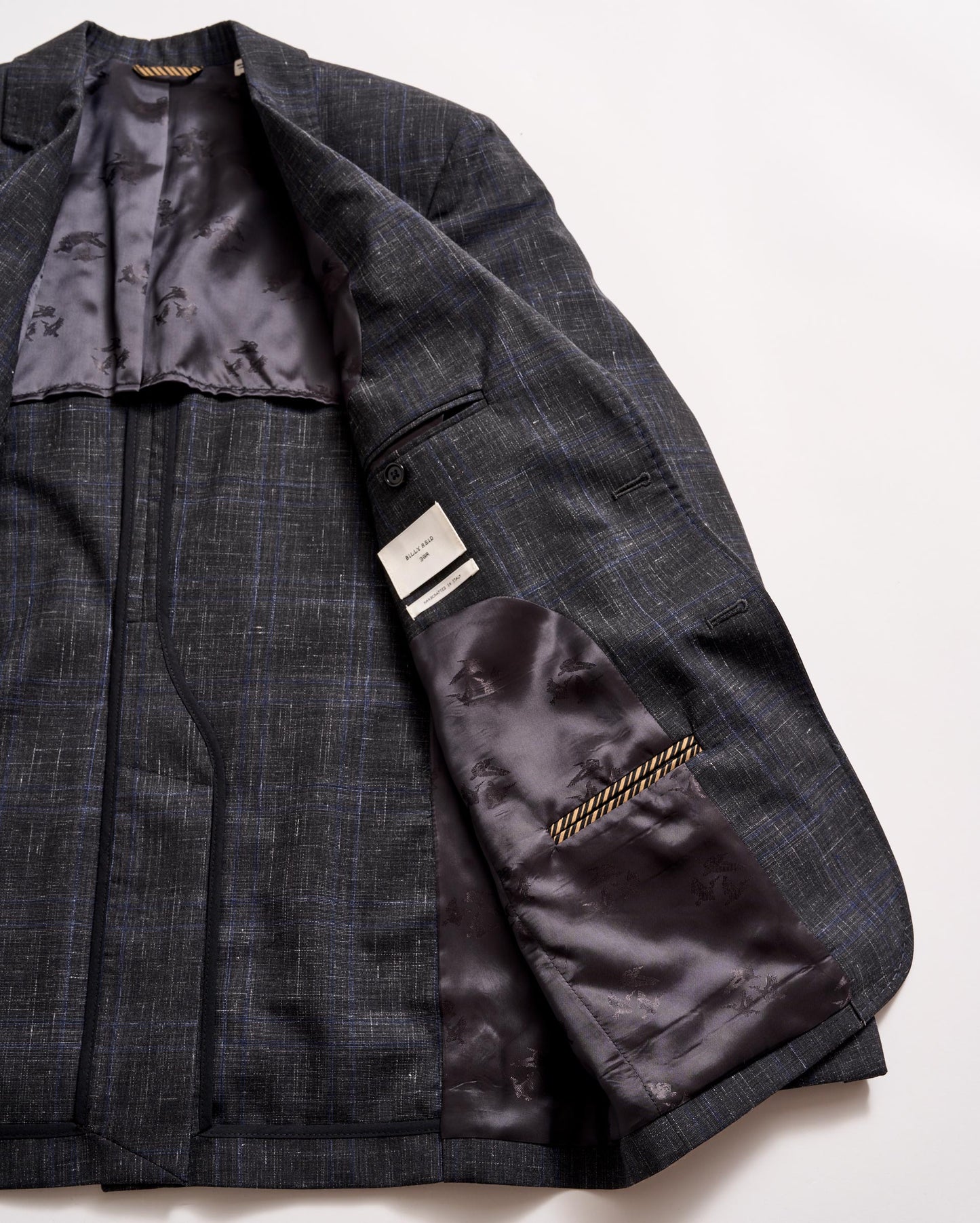 Crosshatch Walton Jacket Asphalt Billy Reid