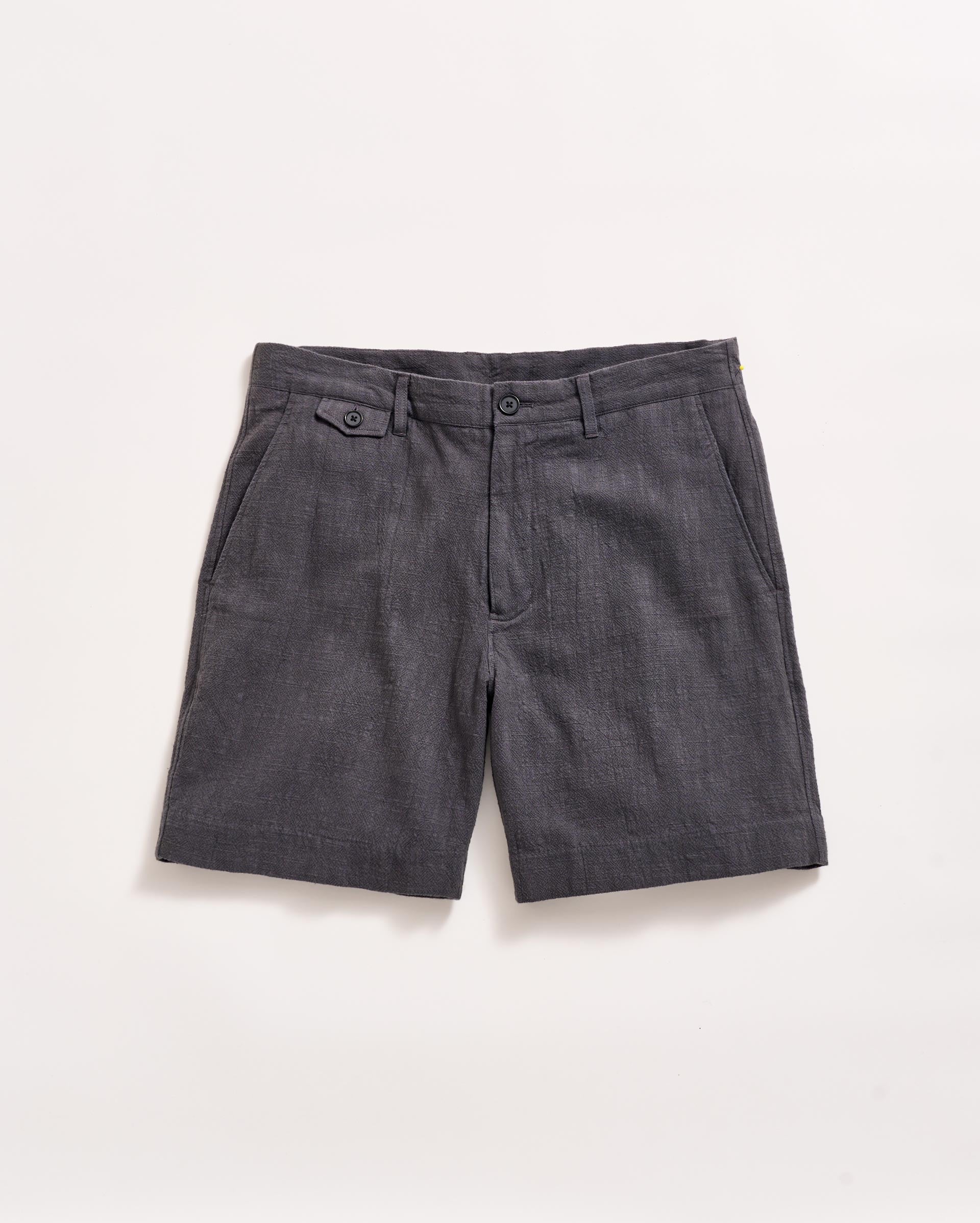 Slub Cotton Moore Short Asphalt Billy Reid