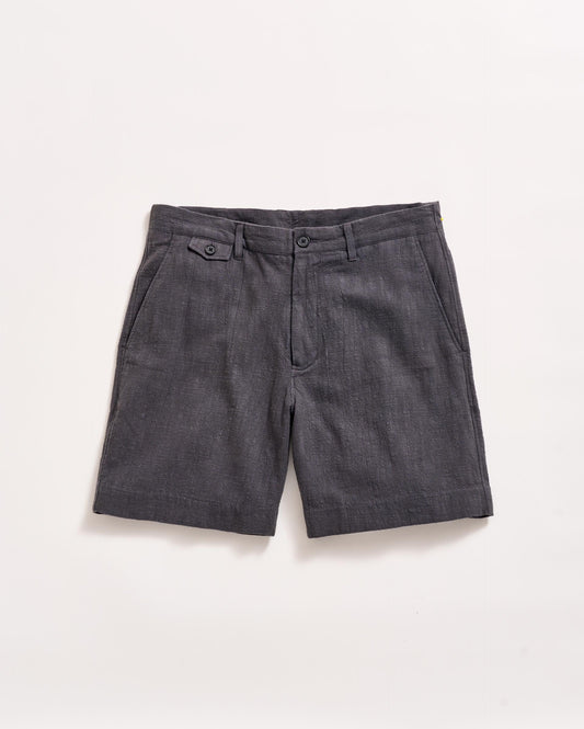 Slub Cotton Moore Short Asphalt Billy Reid
