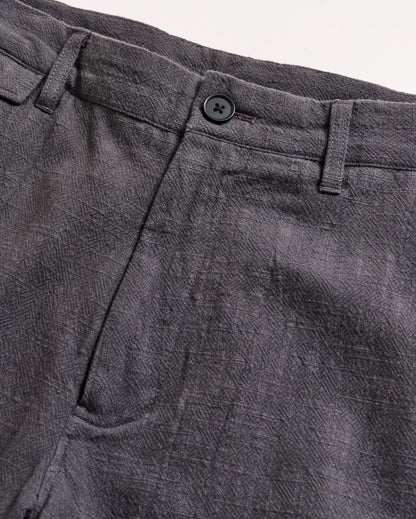 Slub Cotton Moore Short Asphalt Billy Reid