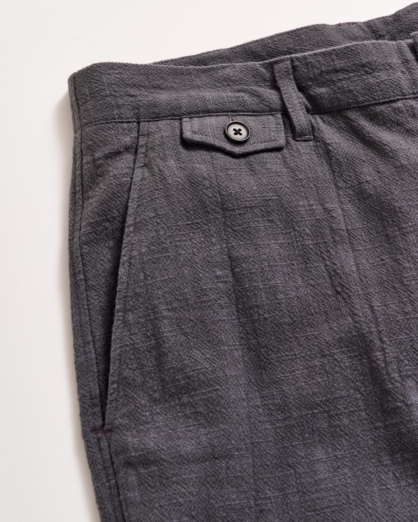 Slub Cotton Moore Short Asphalt Billy Reid