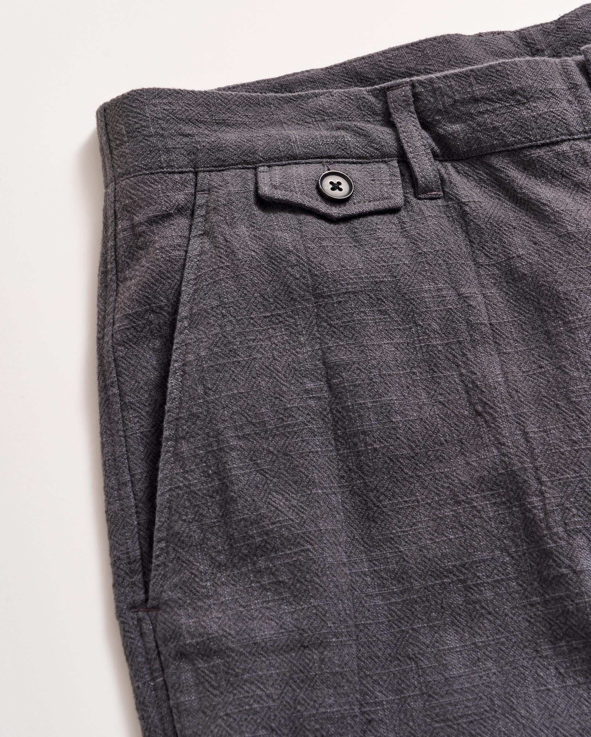Slub Cotton Moore Short Asphalt Billy Reid